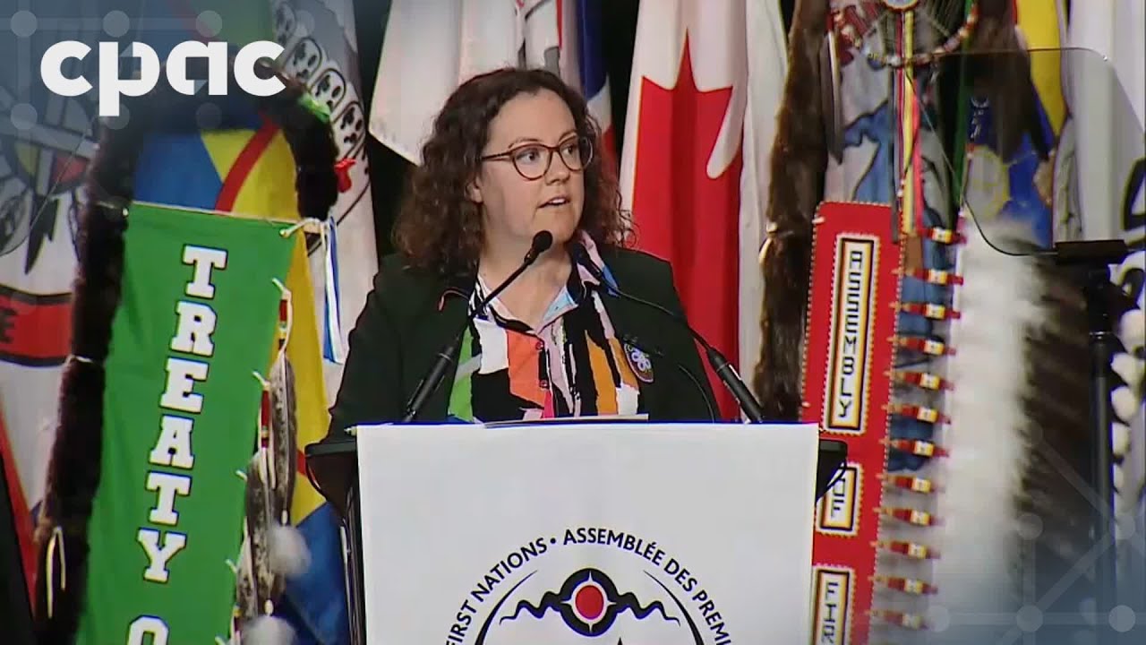 Crown-Indigenous Relations Minister Rebecca Alty addresses AFN General Assembly – September 3, 2025