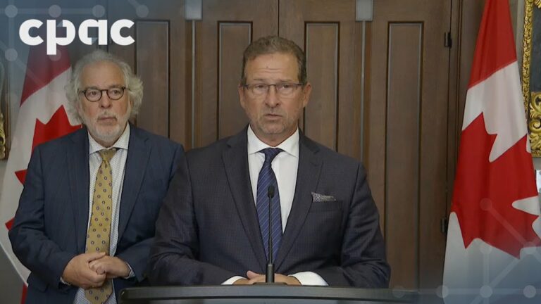 Le chef du Bloc Québécois discute de la motion présentée lors de la journée de l'opposition