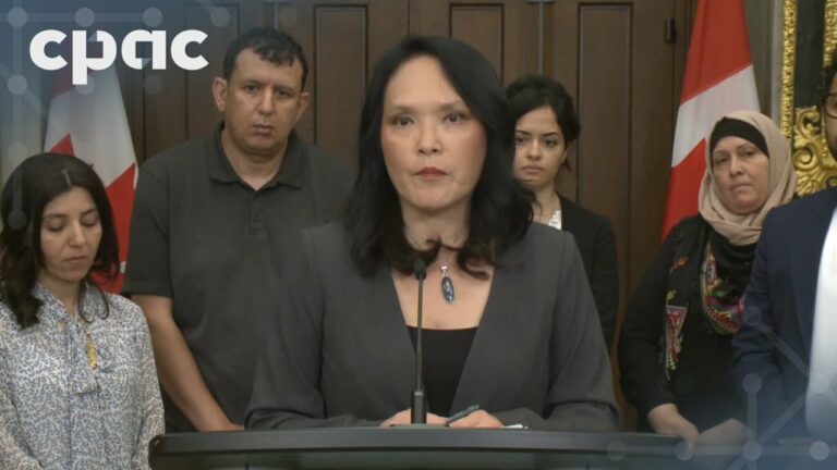NDP MP Jenny Kwan raises concerns about Canada’s visa program for Palestinians in Gaza