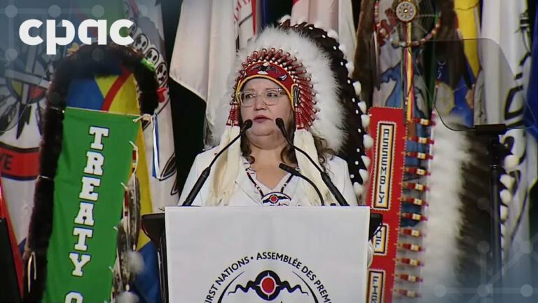 National Chief Cindy Woodhouse Nepinak addresses AFN general assembly – September 3, 2025