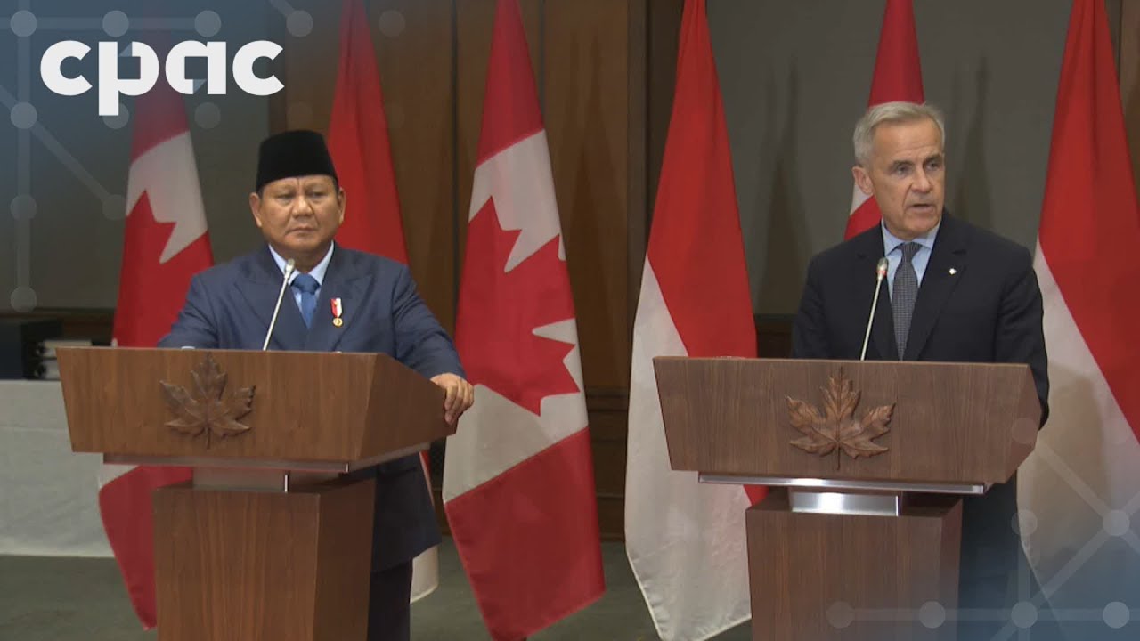 PM Carney comments ahead of signing ceremony with Indonesian President Subianto – September 24, 2025