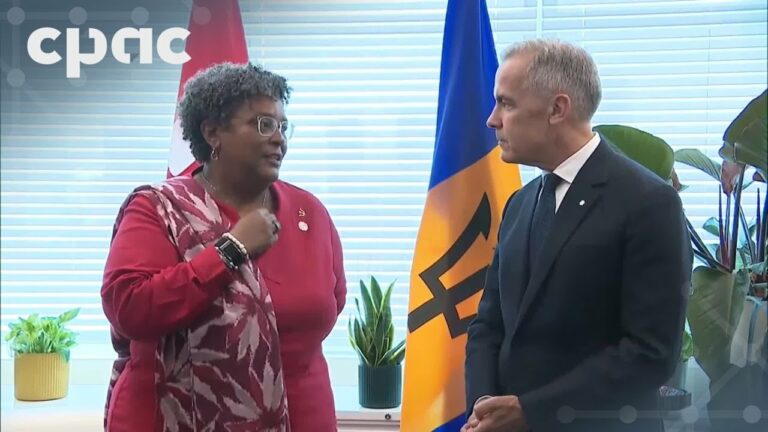 PM Carney meets with Barbados PM Mottley – September 23, 2025