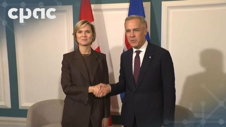 PM Carney meets with Icelandic PM Kristrún Frostadóttir – September 26, 2025
