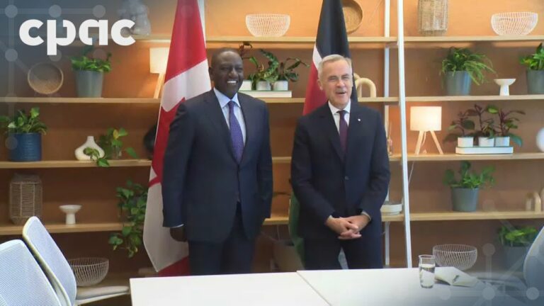 PM Carney meets with Kenyan President Ruto – September 22, 2025