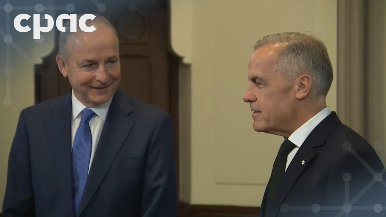 PM Mark Carney meets with Irish counterpart Micheál Martin in Ottawa – September 25, 2025