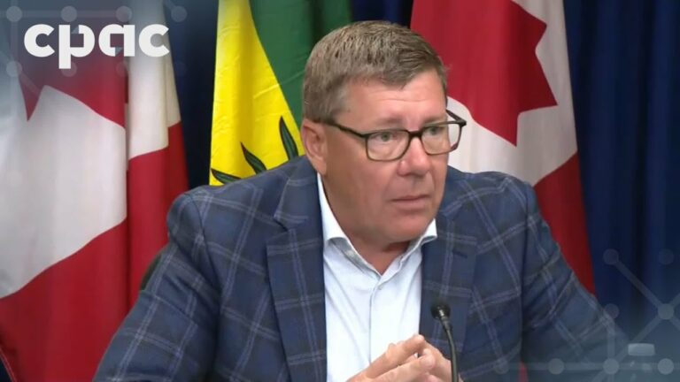 Saskatchewan Premier Scott Moe speaks with reporters ahead of Asia trade mission – September 4, 2025