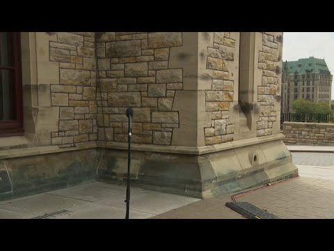 Starting soon: Conservative Leader Pierre Poilievre speaks with reporters on Parliament Hill