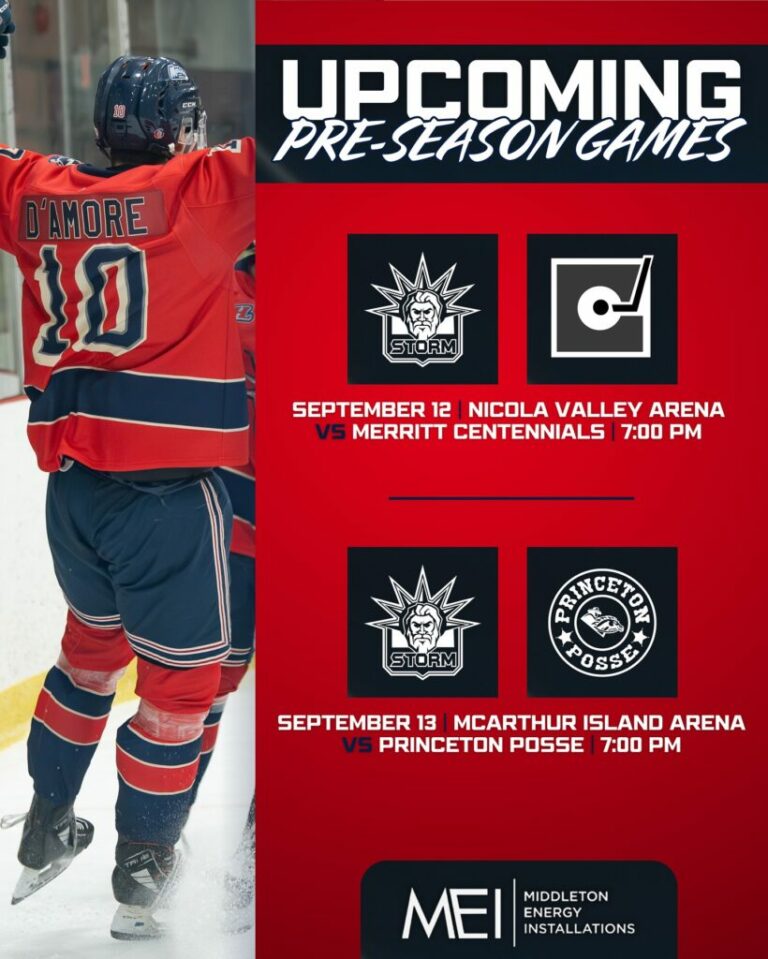 Storm Close Out Exhibition With 2 Games