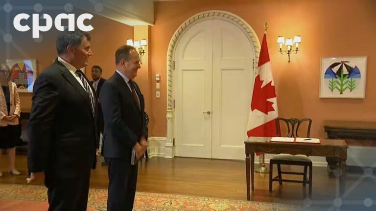 Swearing-in ceremony for federal ministers – September 16, 2025