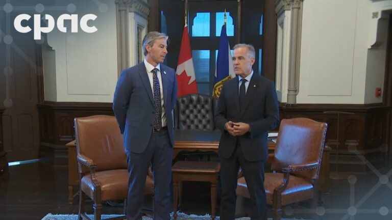 Prime Minister Mark Carney meets with Nova Scotia Premier Tim Houston – October 2, 2025
